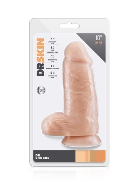 Gruby realistyczny penis dildo z przyssawką 25,5cm - 2