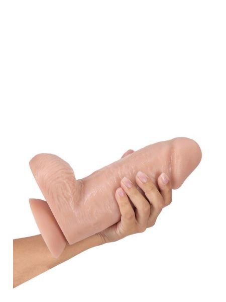 Gruby realistyczny penis dildo z przyssawką 25,5cm - 6