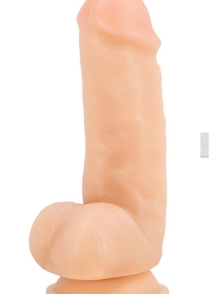 Gruby żylasty sztuczny penis dildo z przyssawką - 3