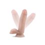 Duży miękki realistyczny penis z przyssawką 17 cm - 7