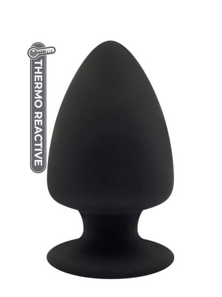 DREAM TOYS PREMIUM SILICONE PLUG L BLACK - 3