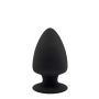 DREAM TOYS PREMIUM SILICONE PLUG M BLACK - 2