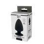 DREAM TOYS PREMIUM SILICONE PLUG M BLACK - 4