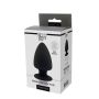 DREAM TOYS PREMIUM SILICONE PLUG M BLACK - 3