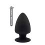 DREAM TOYS PREMIUM SILICONE PLUG M BLACK - 5