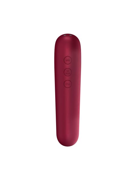 Bezdotykowy masażer łechtaczki z aplikacją satisfyer dual love - 3