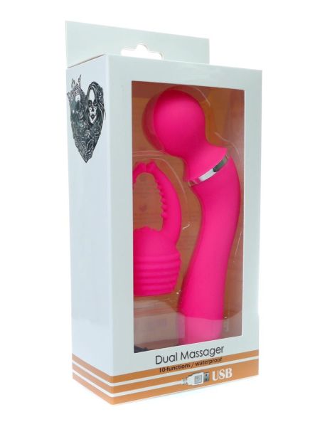 Masażer body wand z nakładką Boss Series Dual Massager - 14