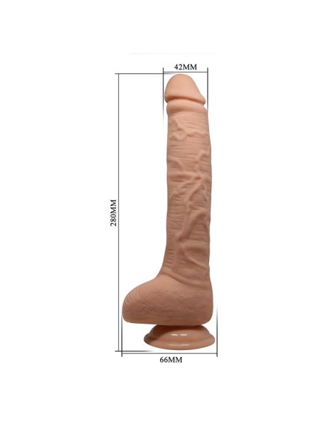 Duże dildo realistyczny sztuczny penis członek 28c - 3