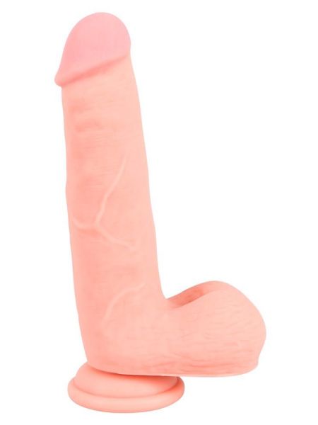 Duże grube dildo jak żywy penis na przyssawce 20cm - 4