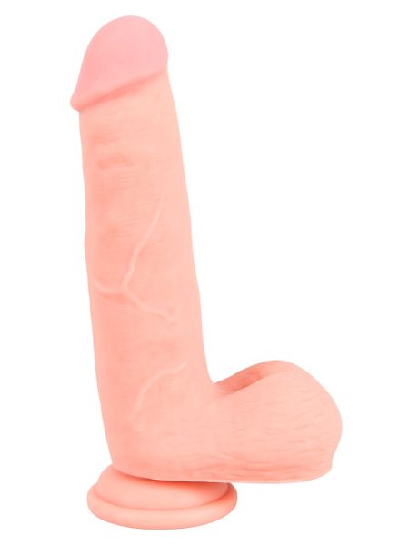 Duże grube dildo jak żywy penis na przyssawce 20cm - 3