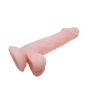 Duże grube dildo z przyssawką i jądrami sex 16cm - 4