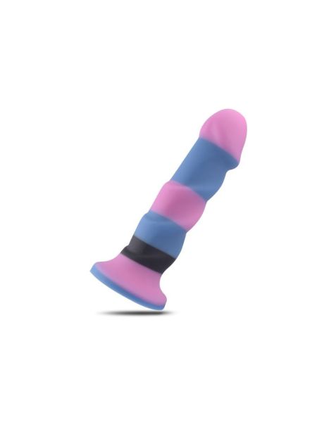 Duże kolorowe dildo naturalny realistyczny penis - 2