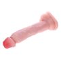 Duży gruby penis naturalny przyssawka dildo 34cm - 4