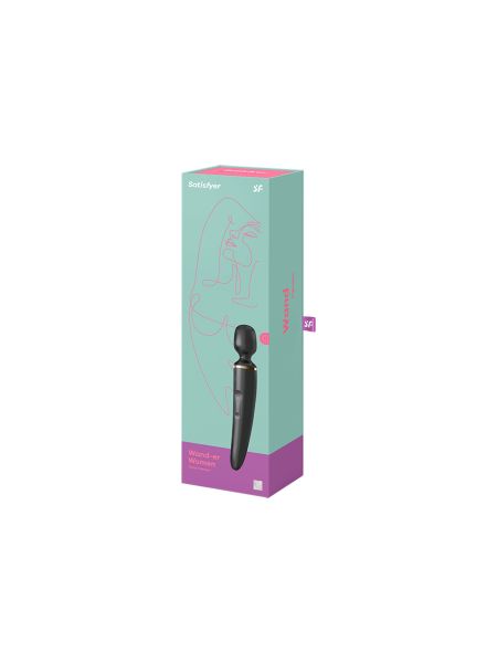 Duży masażer ciała i łechtaczki satisfyer wand-er woman - 6