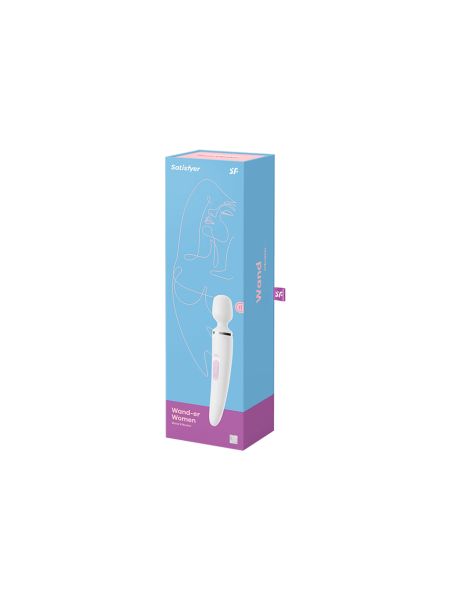 Duży masażer ciała i łechtaczki satisfyer wand-er woman - 6