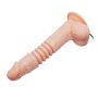 Duży penis dildo ruch posuwisty sex rotacja 22cm - 4