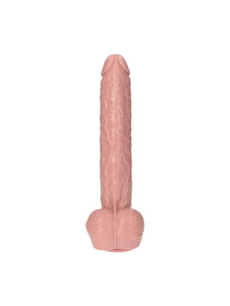 Duży penis naturalny kształt z przyssawką sex 40cm - 2