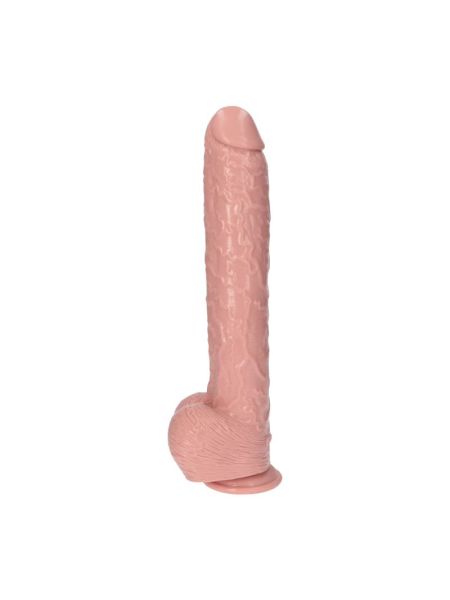 Duży penis naturalny kształt z przyssawką sex 40cm - 4