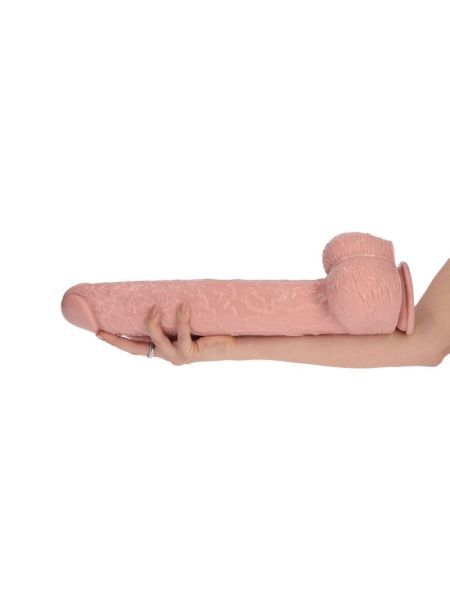 Duży penis naturalny kształt z przyssawką sex 40cm - 6