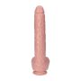 Duży penis naturalny kształt z przyssawką sex 40cm - 4