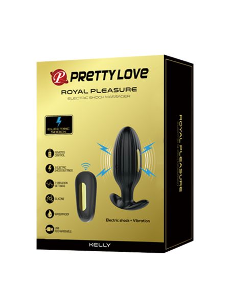 Wibrujący korek analny elektrostymulacja Pretty Love Kelly - 7