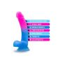 Żelowy miękki penis dildo z mocną przyssawką 16 cm - 11