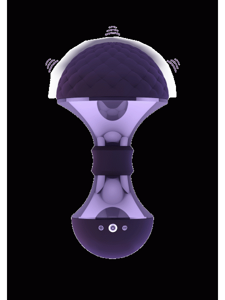 Enoki - Bendable Massager - Purple - 2