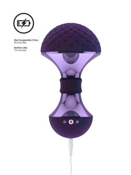 Enoki - Bendable Massager - Purple - 4