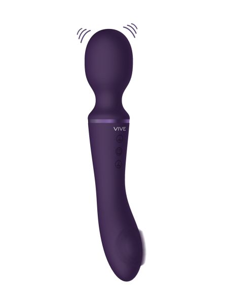 Enora - Wand & Vibrator - Purple - 2