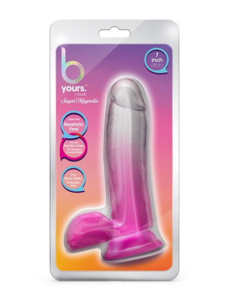 Fikuśne grube sex dildo z przyssawka i jądrami - 9