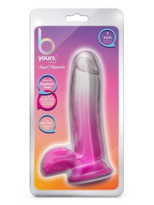 Fikuśne grube sex dildo z przyssawka i jądrami - image 2