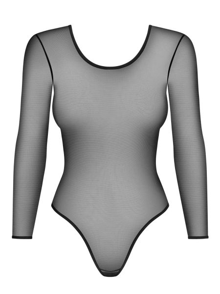 Erotyczne body prześwitujące obsessive b124 l/xl - 5