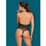 Erotyczne wycięte sex body czarne b119 s/m/l - 5