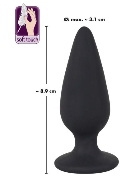 Erotyczny korek do noszenia w pupie sex plug 8cm - 13