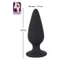 Erotyczny korek do noszenia w pupie sex plug 8cm - 14