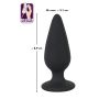 Erotyczny korek do noszenia w pupie sex plug 8cm - 12