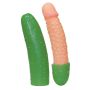 Erotyczny prezent dildo ogórek z wytryskiem 25cm - 3