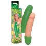 Erotyczny prezent dildo ogórek z wytryskiem 25cm - 8