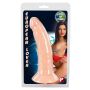 Zakrzywione dildo żylaste penis z przyssawką 18cm - 2