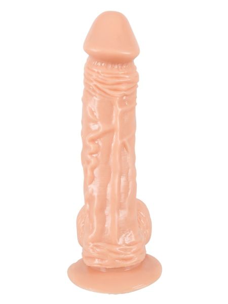 Duże giętkie realistyczne dildo przyssawka 22,5 cm - 5