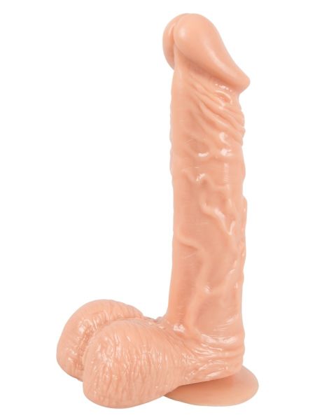 Duże giętkie realistyczne dildo przyssawka 22,5 cm - 7