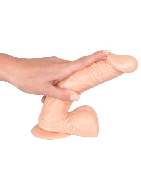 Duże giętkie realistyczne dildo przyssawka 22,5 cm - 11