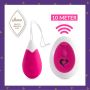 FeelzToys - Anna Vibrating Egg Remote Deep Pink - 2