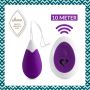 FeelzToys - Anna Vibrating Egg Remote Deep Purple - 2