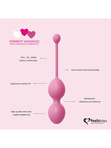 FeelzToys - FemmeFit Advanced Pelvic Muscle Training Set 3 pcs - 3