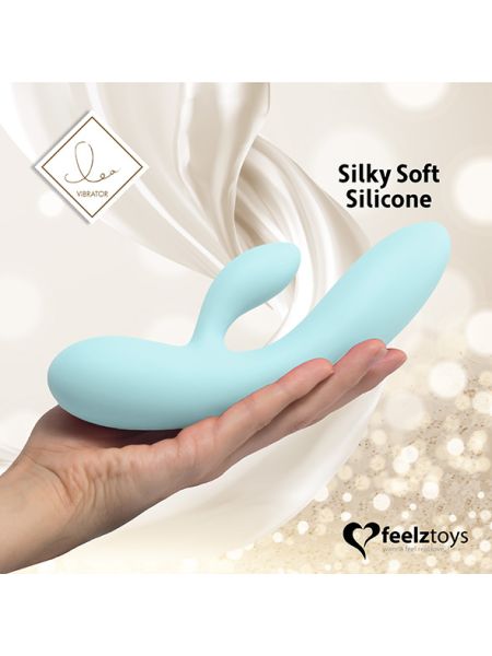 FeelzToys - Lea Rabbit Vibrator Ocean Blue - 4