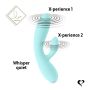 FeelzToys - Lea Rabbit Vibrator Ocean Blue - 7