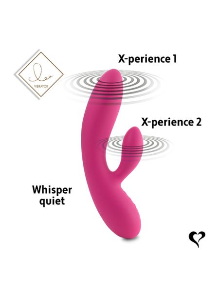 FeelzToys - Lea Rabbit Vibrator Pink - 6