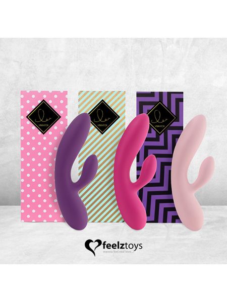 FeelzToys - Lea Rabbit Vibrator Pink - 7