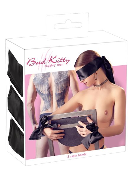 Bad Kitty Satin Ribbon Set